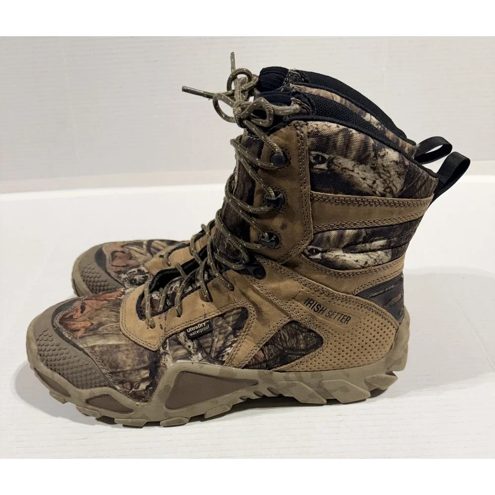 RED WING Irish Setter Hunt 2874 - Men's Waterproof Camo Hunting Boots -Size 13 D